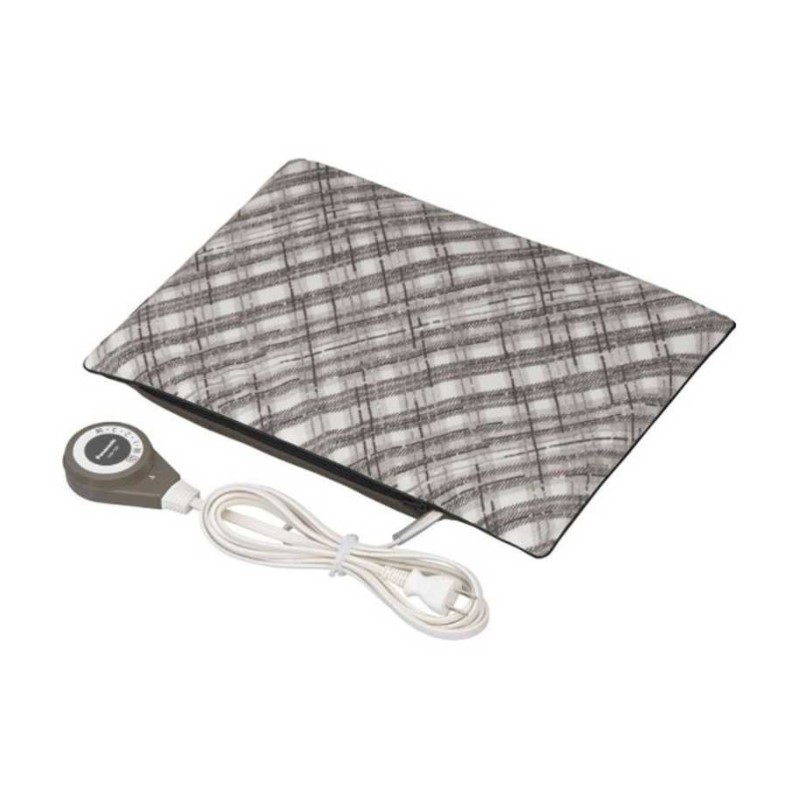 【直送品】電気あんか （グレー：格子柄）