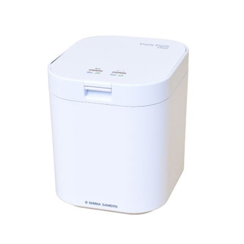 【直送品】シマ 生ごみ減量乾燥機 パリパリキュー ホワイト