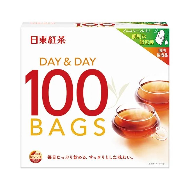 日東紅茶 DAY＆DAY 100 BAGS