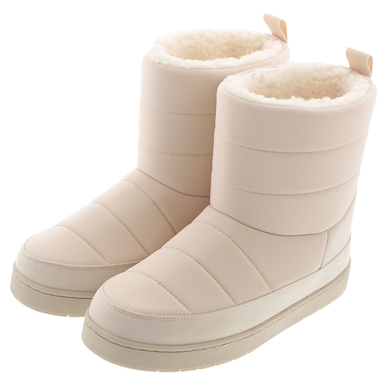 ２２．５ｃｍ PIPING HOT レディース キルティングナイロンブーツ